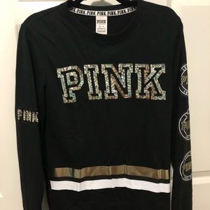 PINK crew neck sweatshirt